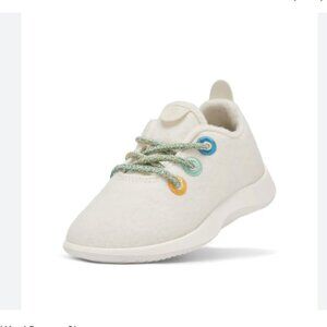 All Birds Kids Small Birds Wool Runner Sneaker Shoe Off-White Size T13